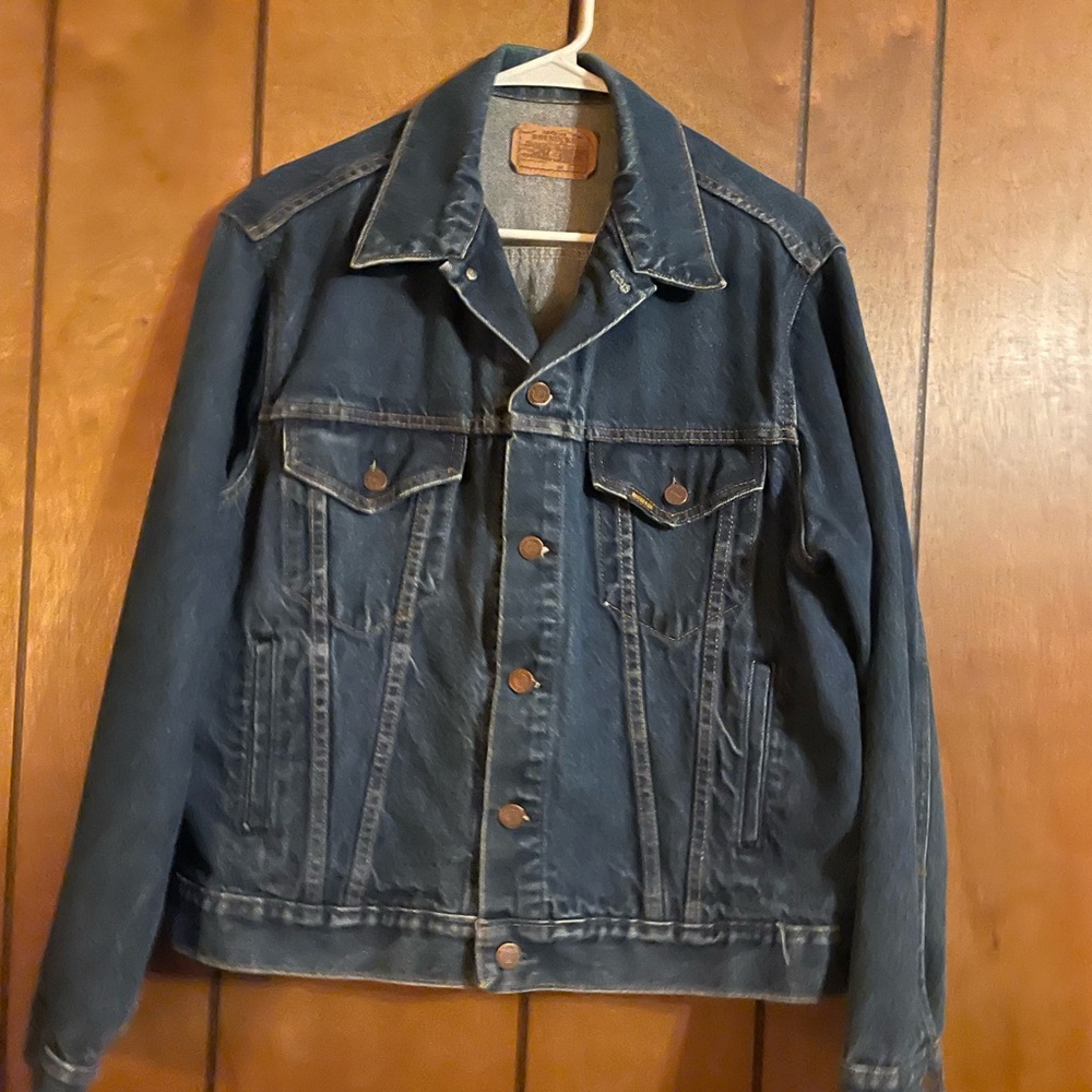 Vintage, unisex, Sears and Roebuck, size 44. Jean jacket. Western